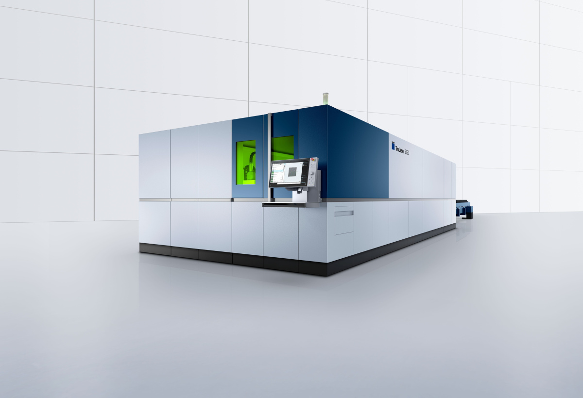 Unser neuer Trumpf Laser ist eingezogen